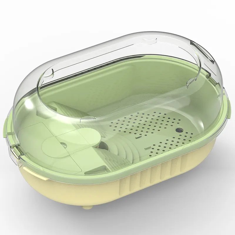 Multifunctional Eco Sea Turtle Habitat Reptile Aquarium Plastic Sea Turtle Aquarium with Water Filter