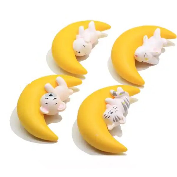 PVC plastic mini animals small resin animal hanging Ornaments Fish Tank Floating Landscaping Decoration Aquariums Accessories