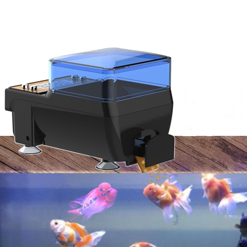 Hot Selling Fish Auto Fish Feeder Automatic Feeder Timing Quantitative Simple Operation 1-6 Stainless Steel Fish Farming System