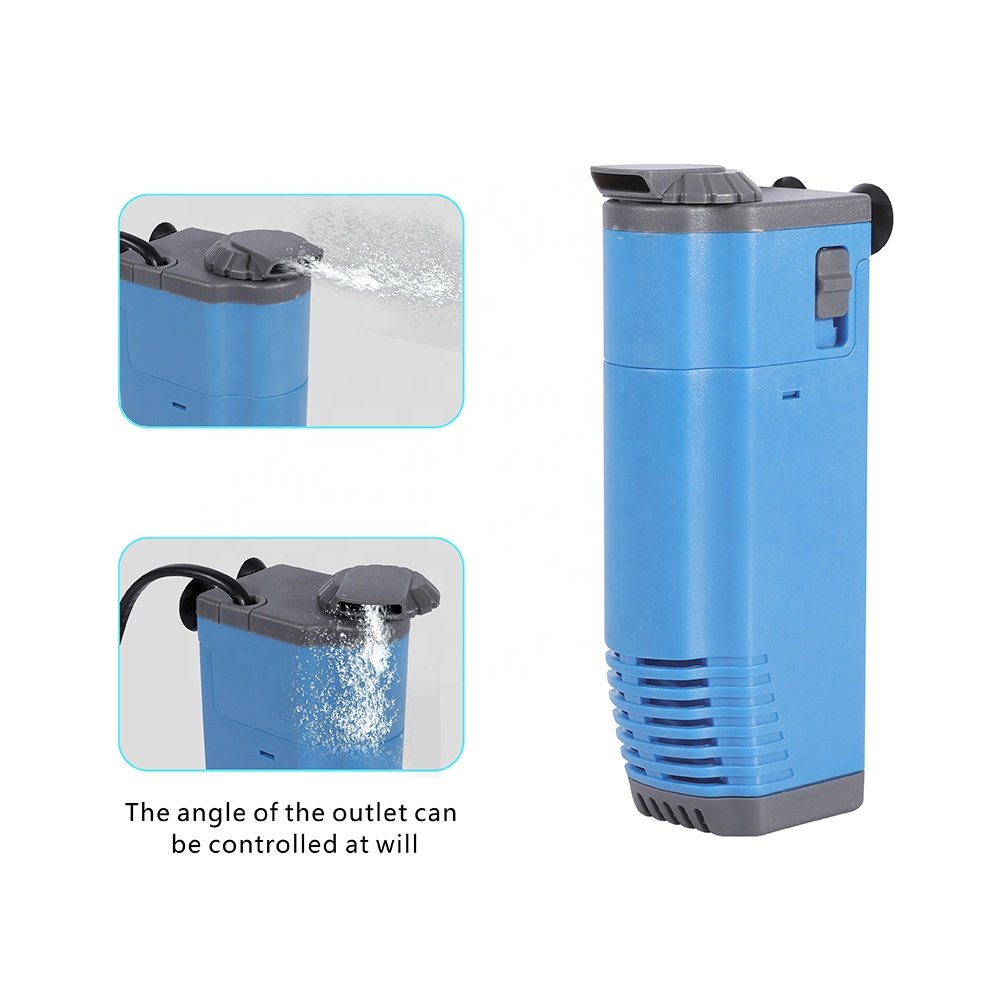 High Quality Compact Convenient Durable Strong Suction Cup Design Fish Tank Filter For Aquarium Use