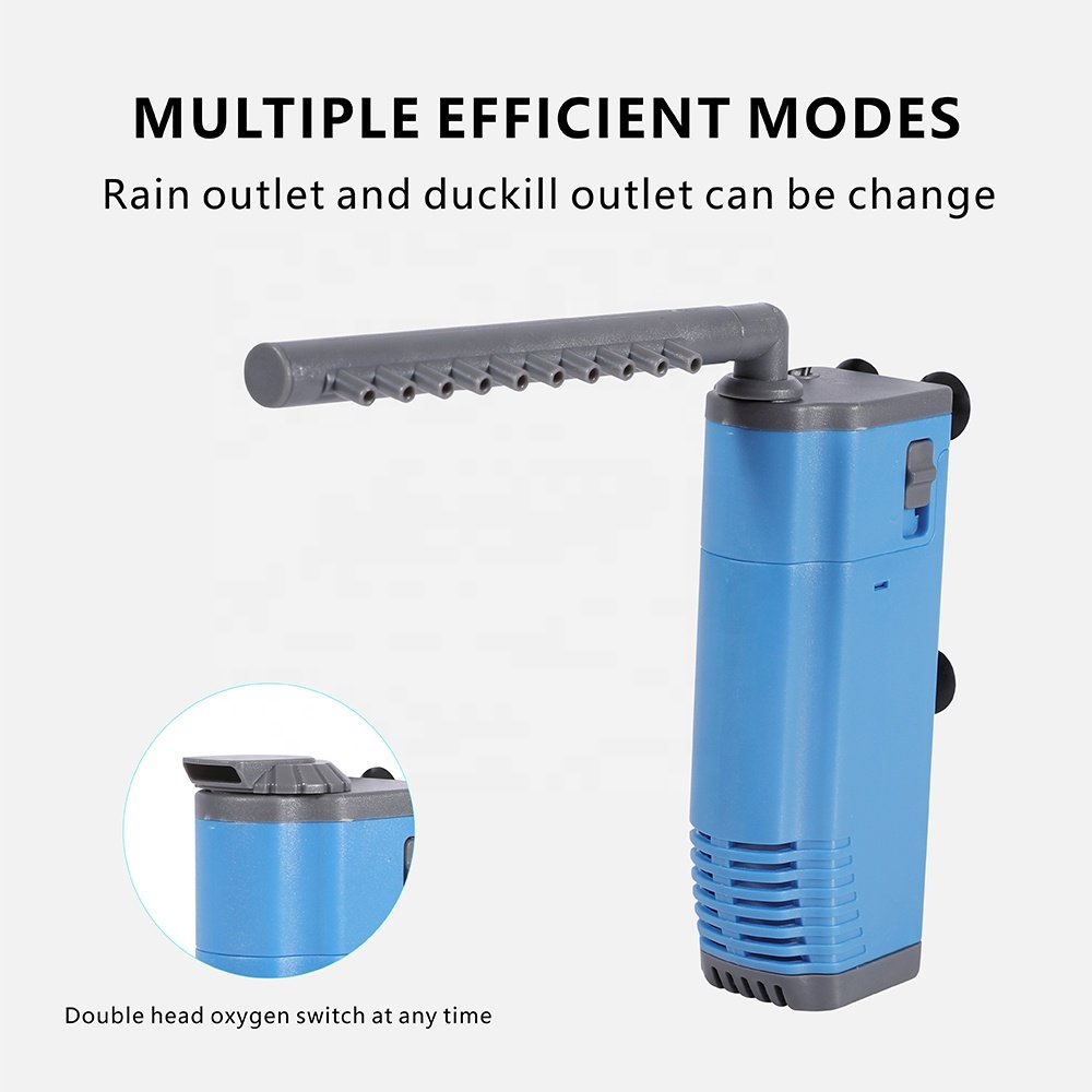 High Quality Compact Convenient Durable Strong Suction Cup Design Fish Tank Filter For Aquarium Use