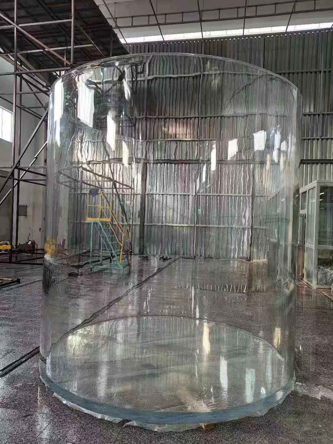 Hot Sale Large Acrylic Plexiglass Round Acrylic Aquarium Fish Tank For Aquarium Hotel Restaurant