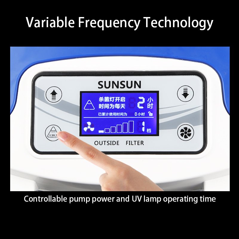 SUNSUN Aquarium Outside Circulating External Canister Filter Fish Tank Filter Aquarium Filter for Small Aquariums and Fish Tanks