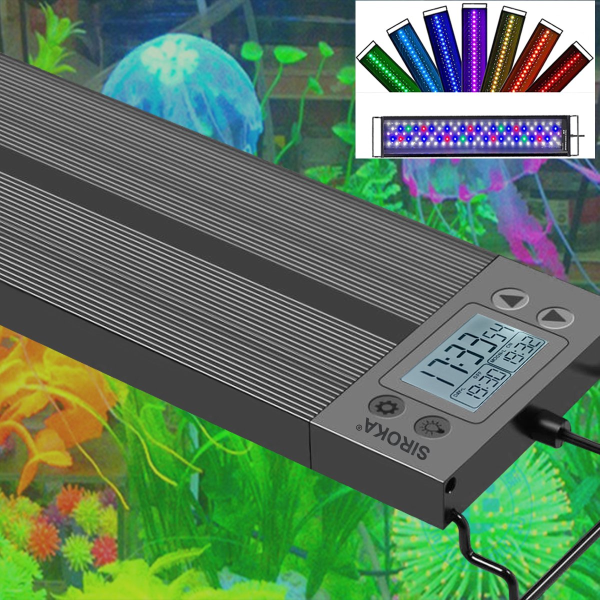 SIROKA SRK-ATL75CM 45W Intelligent Luces Led Acuario LED Aquarium Light decoration LED Light Luz de acuario inteligente