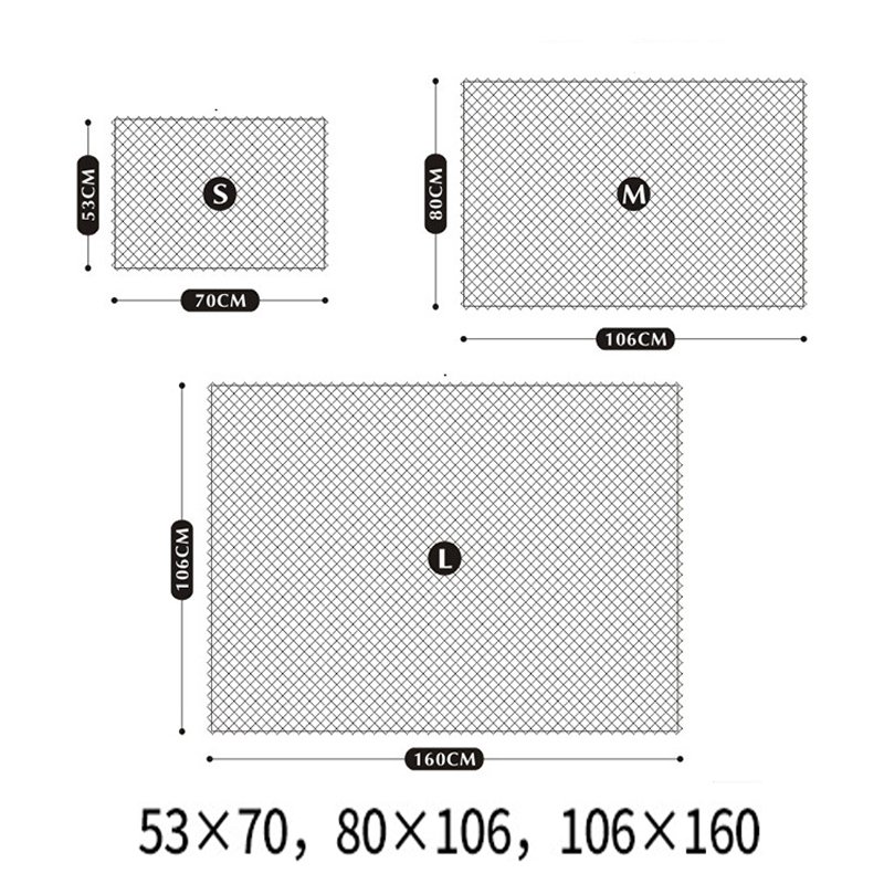 DIY Aquarium anti jump fish tank anti jump net anti escape replacement net 50-160cm