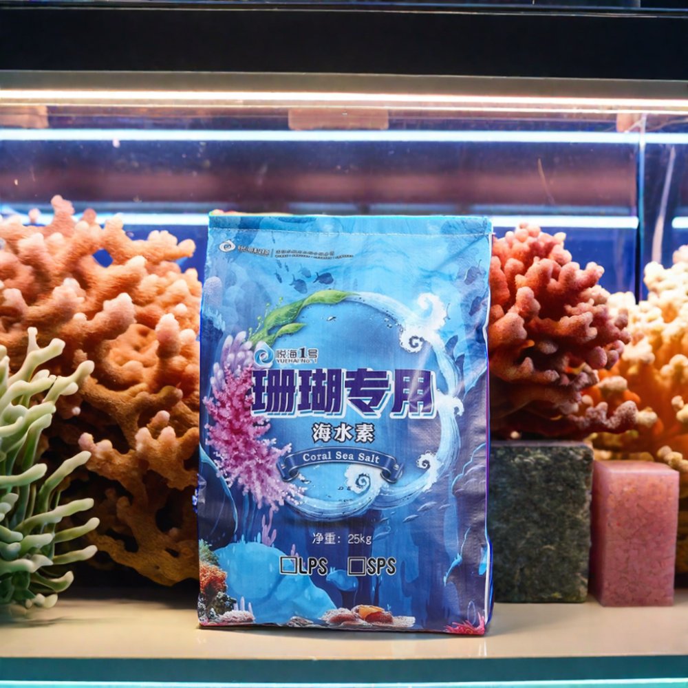 customized packaging box Welcomed aquariums & accessories 20kg artificial LPS marine sea salt mix bulk for aquarium