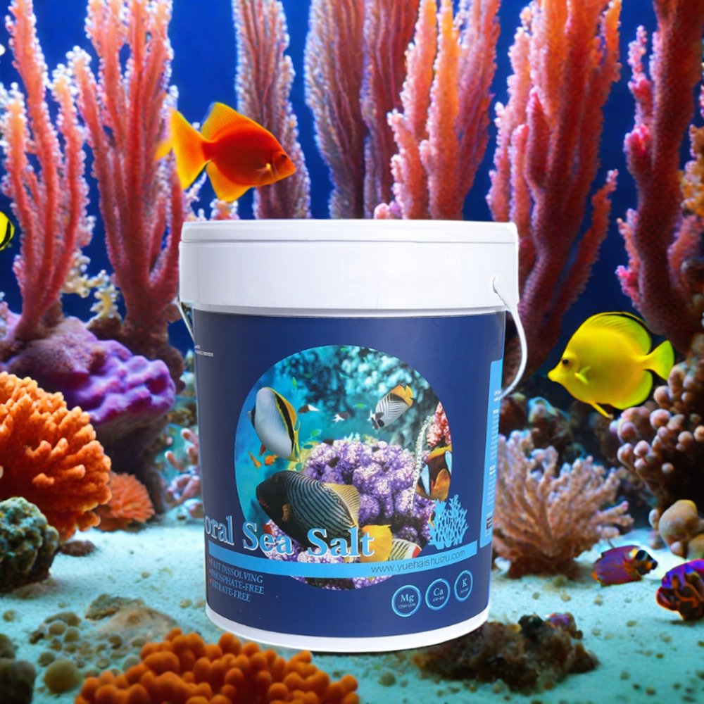 customized packaging box Welcomed aquariums & accessories 20kg artificial LPS marine sea salt mix bulk for aquarium