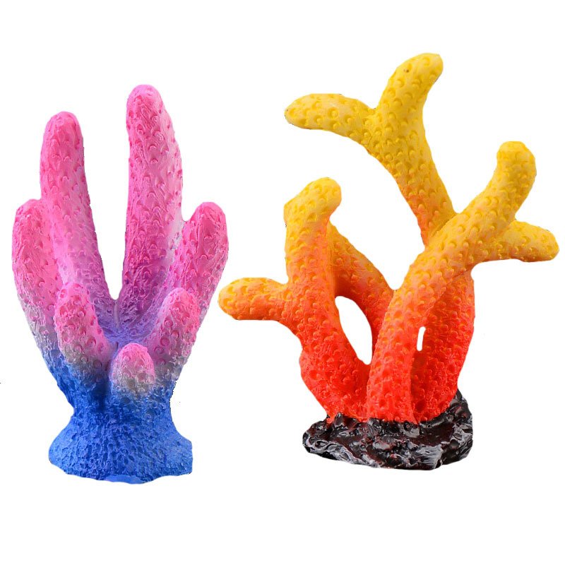 Custom Aquarium Landscaping Fish Tank Decoration Aquarium Accessories Colorful Coral Aquarium Decoration