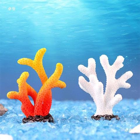 Custom Aquarium Landscaping Fish Tank Decoration Aquarium Accessories Colorful Coral Aquarium Decoration