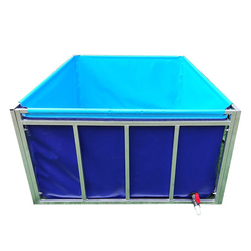 Cheap Durable Metal Frame Pool Above Ground Rectangle PVC Wall Frame Pool