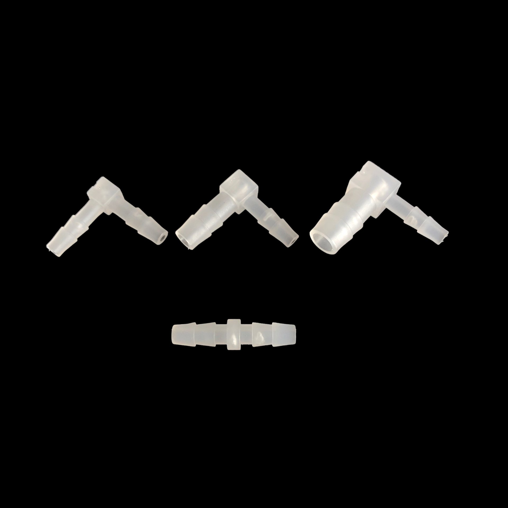 Fish tank air pump 4mm elbow plastic aquarium connector air pipe accessories