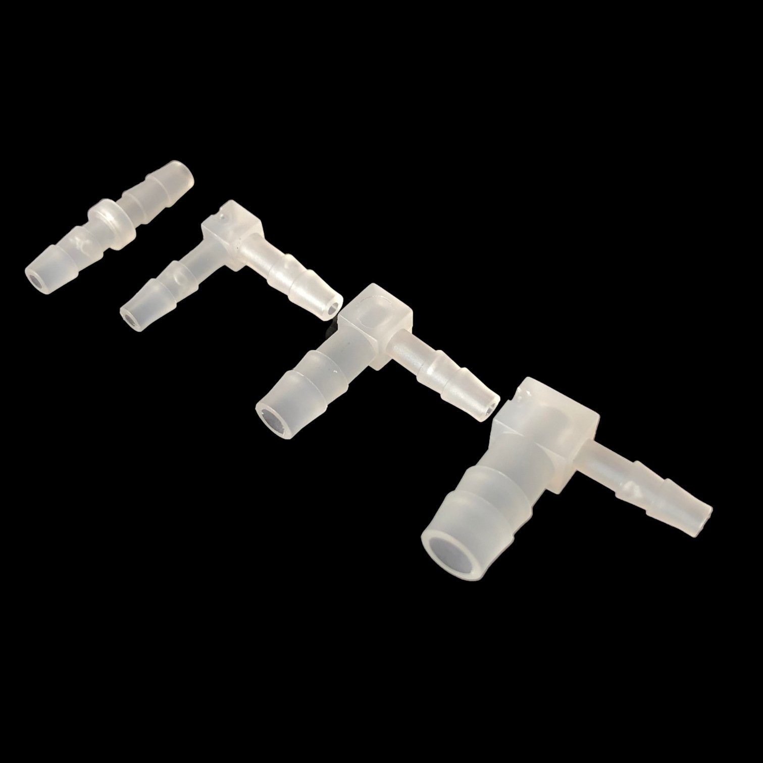 Fish tank air pump 4mm elbow plastic aquarium connector air pipe accessories