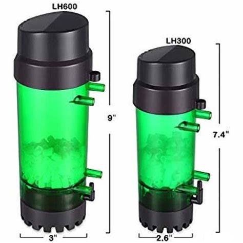 Qanvee LH-300/600 Fluidized Bed Water Goblin Filter for fish tank aquarium