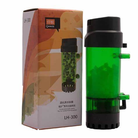 Qanvee LH-300/600 Fluidized Bed Water Goblin Filter for fish tank aquarium