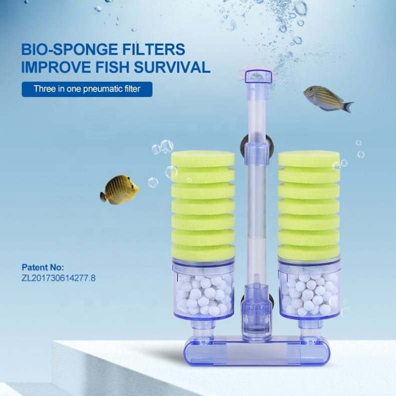 XY-2882 aquarium bio sponge filter for aquaculture and shrimp