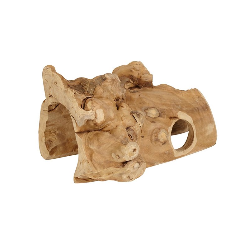 Best selling 2024 Coffee Wood Reptile Hideout - Reptile Cave Decoration WhatsApp: +84 963 949 178