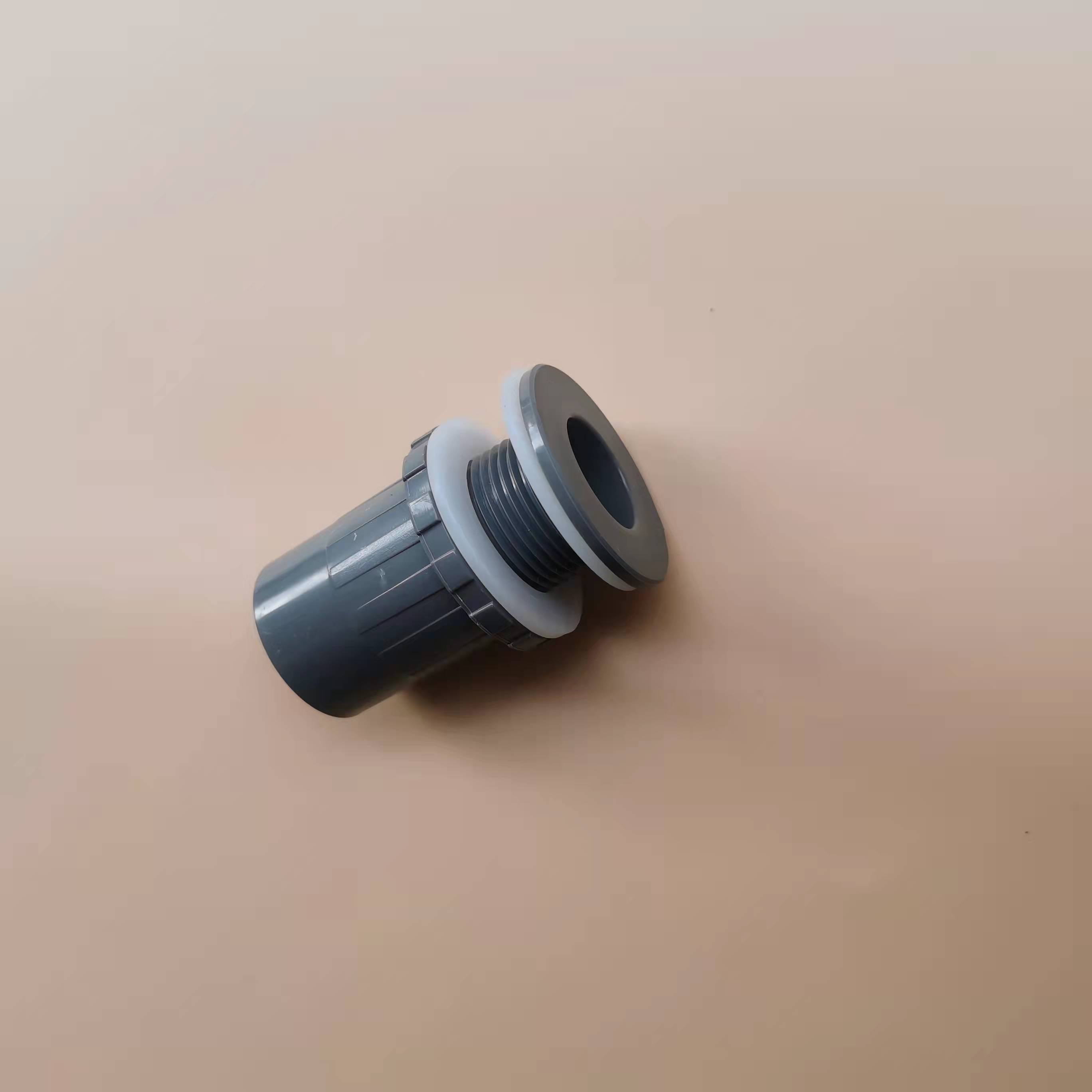 Aquarium connector pvc bulkhead fitting pipe connector for aquariums fish pond pool irrigation