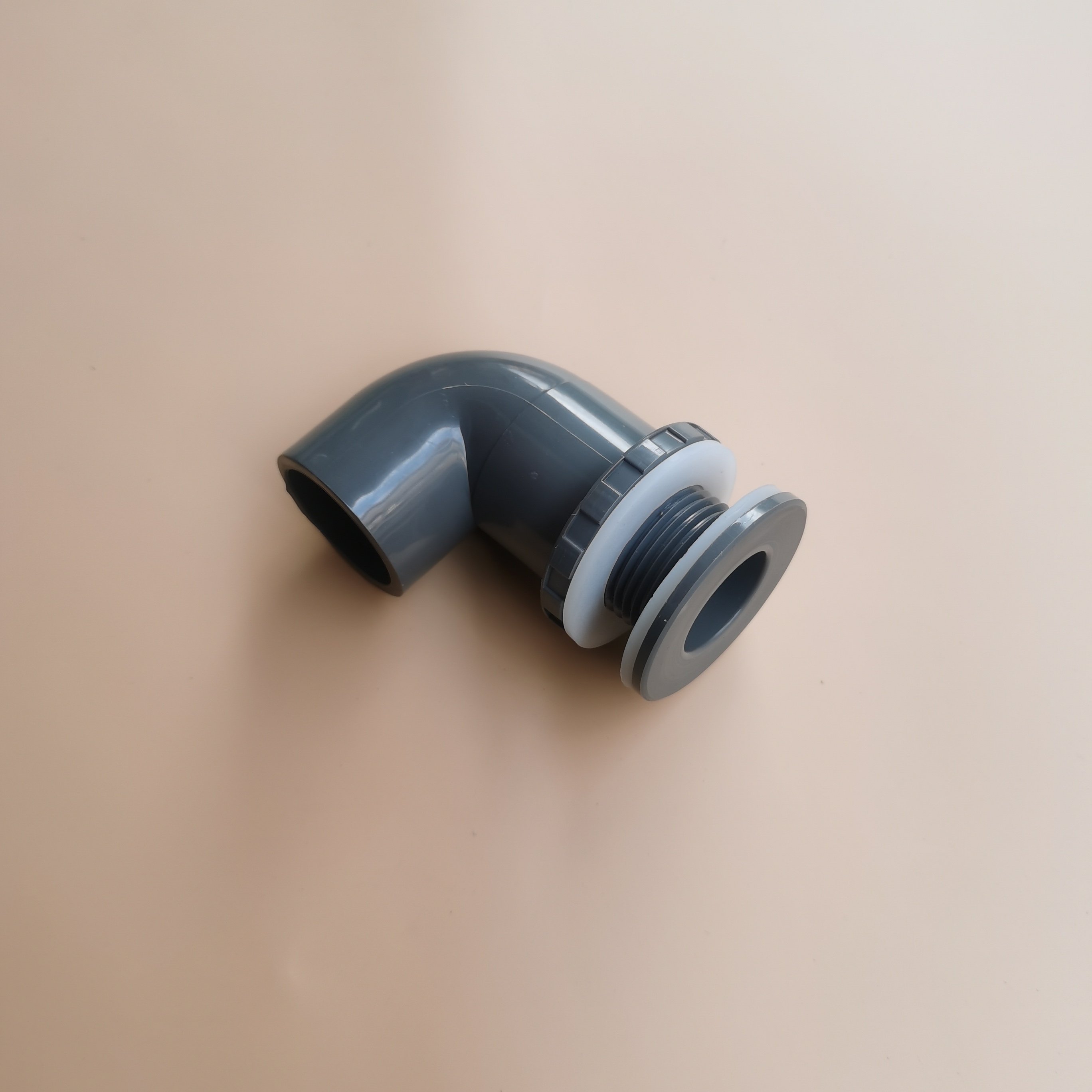 Aquarium connector pvc bulkhead fitting pipe connector for aquariums fish pond pool irrigation