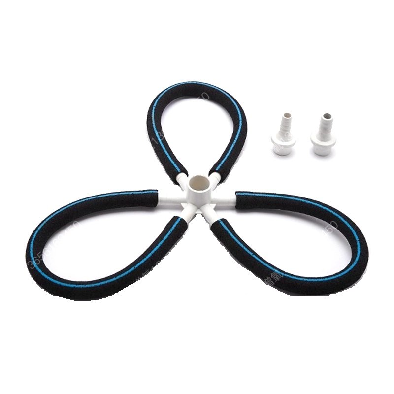 PVC Six-Way Pagoda Joint Aeration Tube Connectors Pipe Diverter Joints Aquarium Fish Lake Fish Pond Increase Oxygen