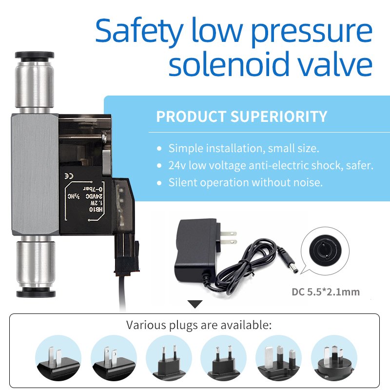 US EU AU UK Plug Solenoid Valve Control Intelligent Timing Switch CO2 System Equipment Accessories For Hydrophyte Aquascape