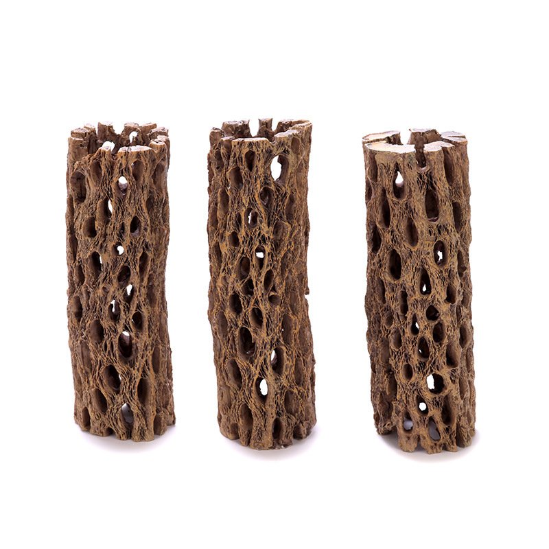 Resin Cholla Wood Aquarium Fish Tank Landscaping Resin Shrimp Nest Tank Dodging House Spawning Hole Fish Roots resin craftwork