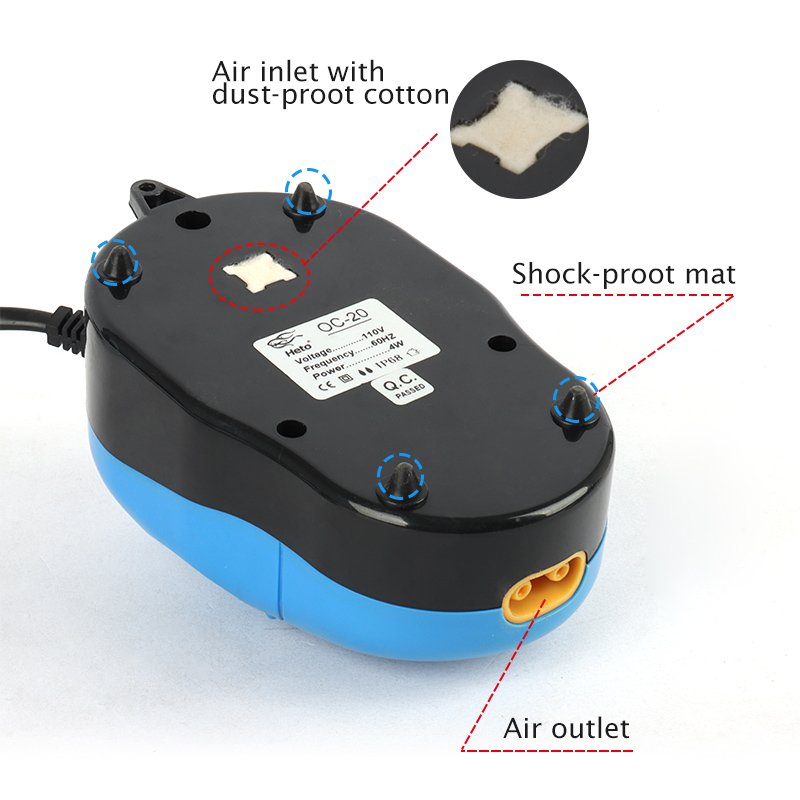 Heto X-7 Air Vacuum Pump Electric Vacuum Pump Air Pump for Vacuum Cleaner