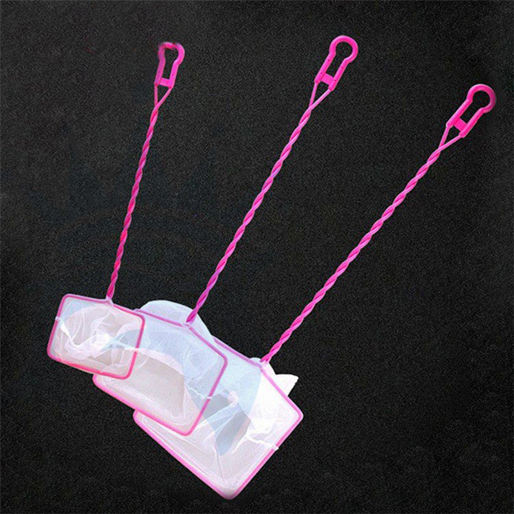 High Quality Aquarium Accessories Strong Handle 4" 6" 8" Small Aquarium Tank Fish Net