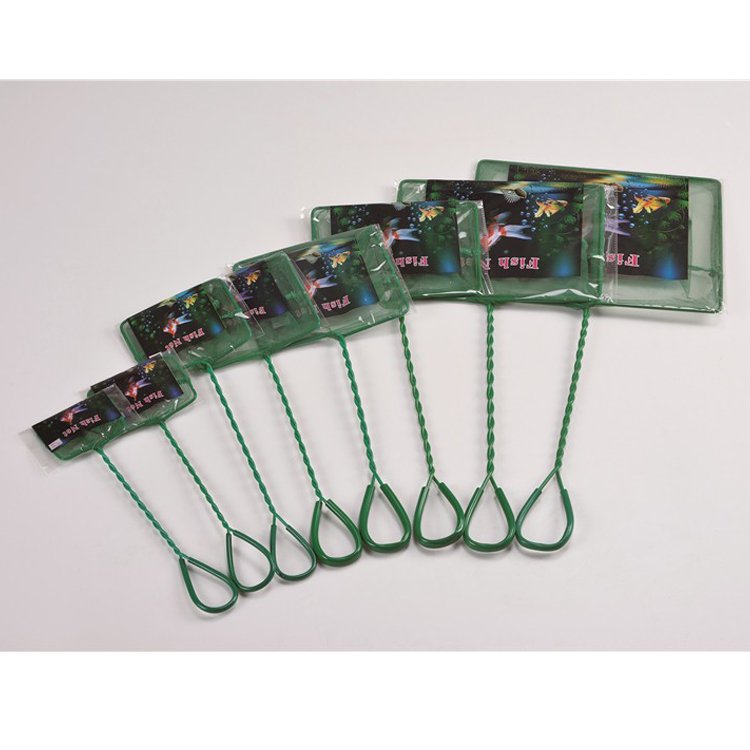 High Quality Aquarium Accessories Strong Handle 4" 6" 8" Small Aquarium Tank Fish Net