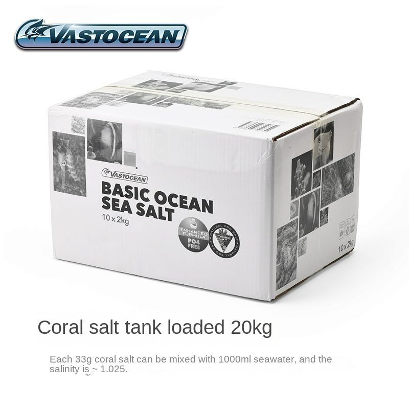 720g Vastocean Reef Salt Constant Composition Coral Marine Salt For Aquarium Fish Tank