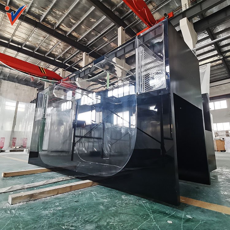 Leyu Modern New Design Professional Customized Acrylic Aquariums Industrialized Acrylic Aquarium