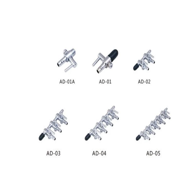 1 2 3 4 5 Way Aquarium Air Splitter Valve Fish Tank Air Pump Flow Splitter Distributor Pump Valve Tap Lever Control Switch Valve