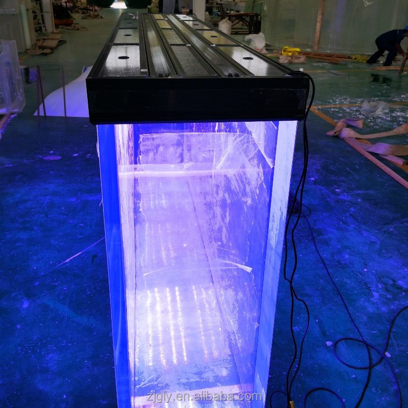Factory Direct Sale Customized Marine Large 200 Gallon Fish Aquarium, Indoor Household Large Acrylic Fish Tank@