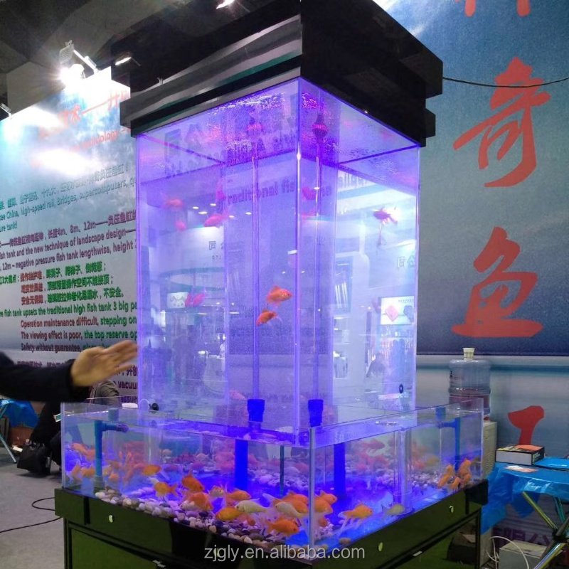 Factory Direct Sale Customized Marine Large 200 Gallon Fish Aquarium, Indoor Household Large Acrylic Fish Tank@
