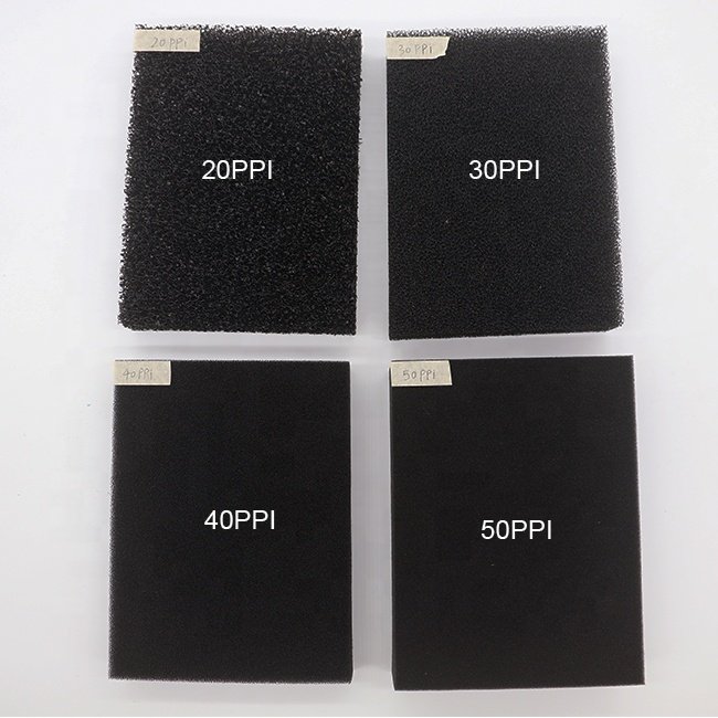 Black PPI 20/30/45 150X200X2/4/5cm aquarium filter foam sponge for filter fish farming pool foam/hydroponic water