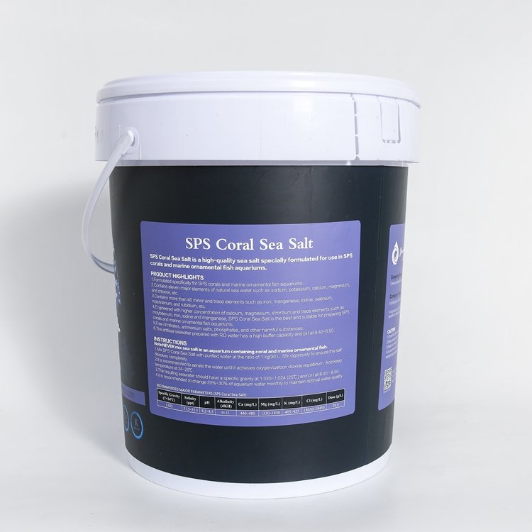 Product Artificial Refined Marine pet private label aquaculture reef organic sea salt sps customized for aquarium