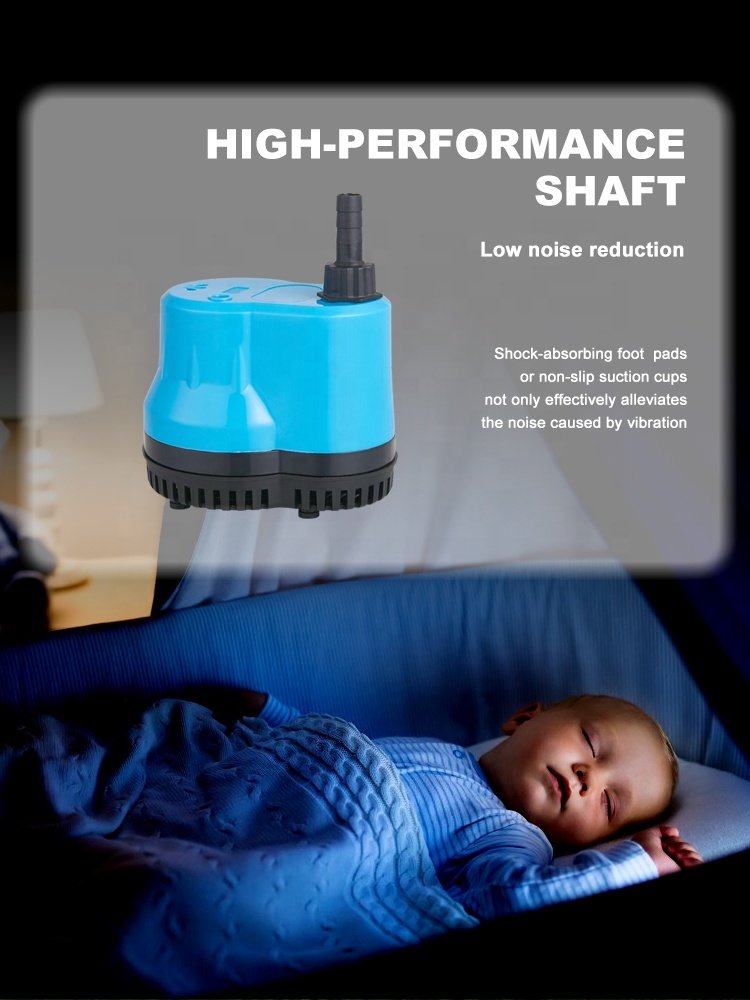 Hotsale fish tank pond air pump fountain aquarium filter pump industrial submersible pump for air cooler