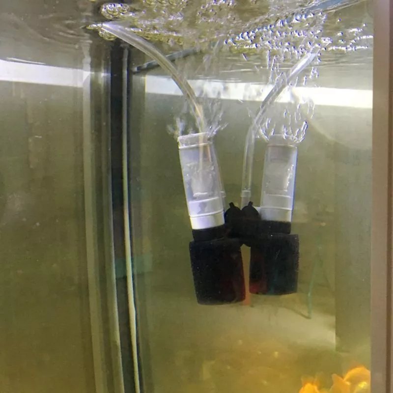 Mini Aquarium Filter Plastic Ultra-quiet Filter Small Fish Tank Mini Aquariums Waterfall Filter