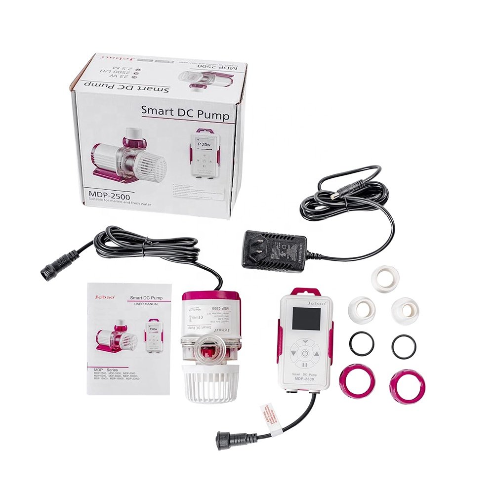 Jebao Jecod MDP Series Smart DC 24V WiFi AP SINE Wave Saltwater Freshwater Aquarium Return Pump for Marine Coral Reef Fish Tank