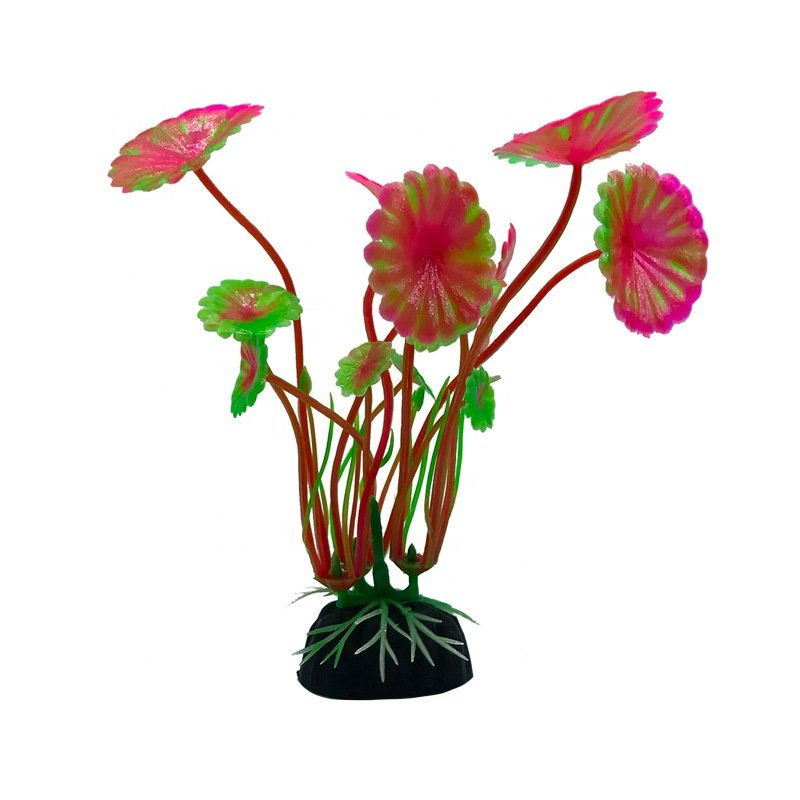 Wholesale Artificial Plastic Plants Aquarium Decor Fish Tank Decoration Ornament