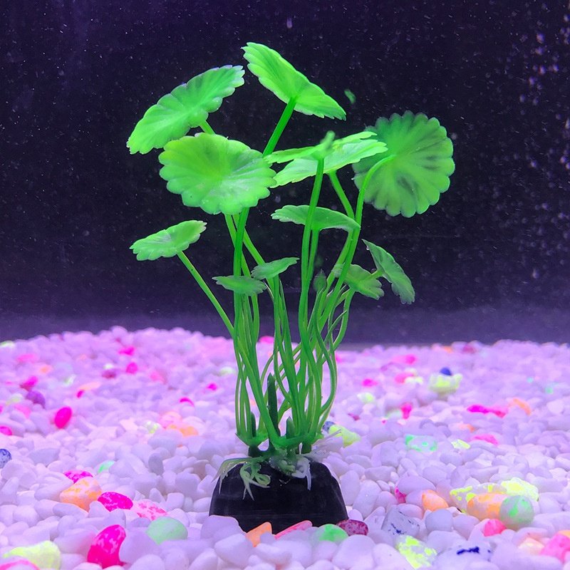Wholesale Artificial Plastic Plants Aquarium Decor Fish Tank Decoration Ornament