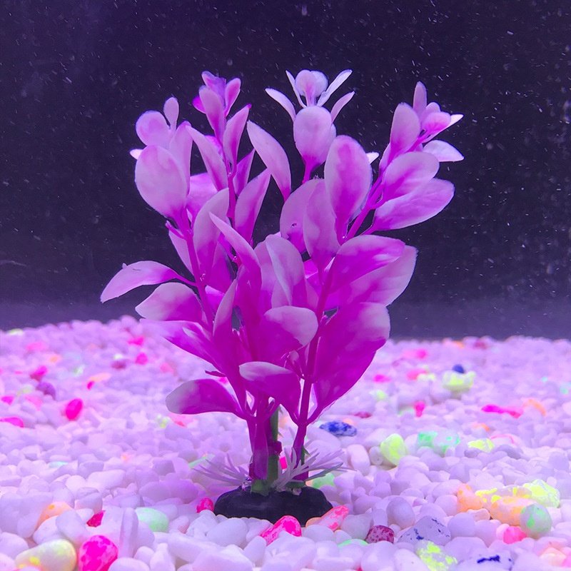 Wholesale Artificial Plastic Plants Aquarium Decor Fish Tank Decoration Ornament