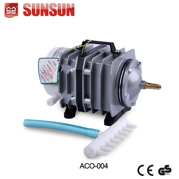 Sunsun 20W-520W Aquarium Aerator Electrical Magnetic Aquarium Air Blower Pump Electro Air Pump For Fish