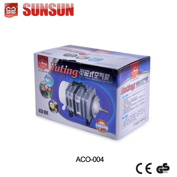 Sunsun 20W-520W Aquarium Aerator Electrical Magnetic Aquarium Air Blower Pump Electro Air Pump For Fish