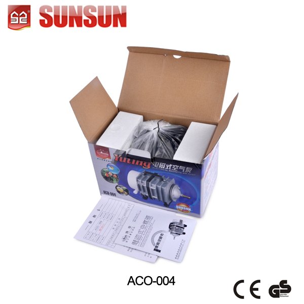 Sunsun 20W-520W Aquarium Aerator Electrical Magnetic Aquarium Air Blower Pump Electro Air Pump For Fish
