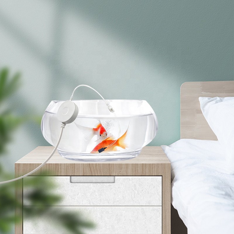 Factory supplies free match accessories Custom packaging logo 110v 220v ultra silent mini fish tank aquarium air pump
