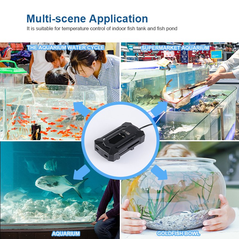 Wholesale Aquarium Heater Auto-shutoff Submersible Fish Tank Heater for Freshwater and Saltwater