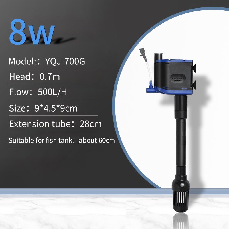 YEE High Quality Top Submersible Aquarium Water Eheim Hob Filter Fish Tank Filter Box Series