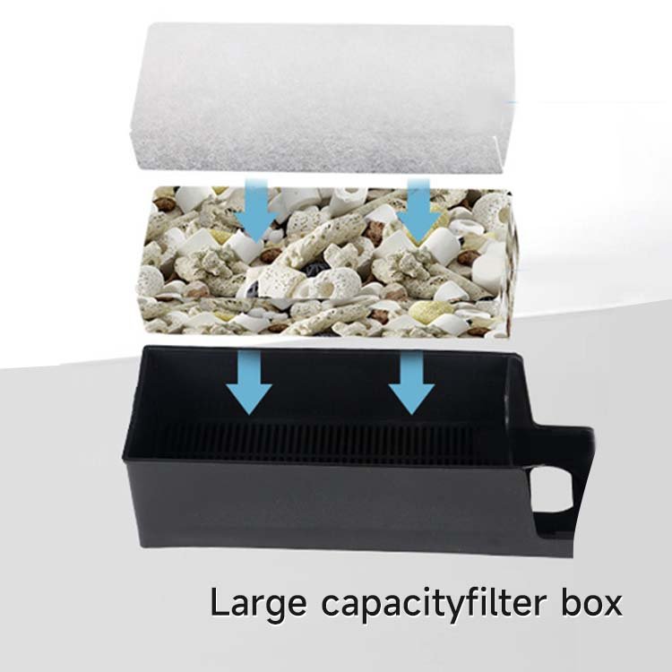 Customized aquarium multifunctional filter pump fish tank filter sea turtle filter flow rate can be adjusted