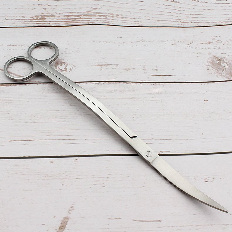 Stainless Steel Aquarium Plant Pruning Tools Scissors scissors algae scraper fish tank tool