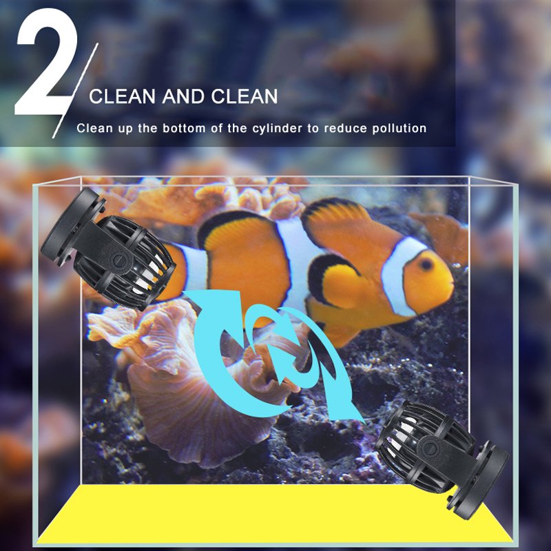 Jebao Smart Fish Tank Wave Maker Water Pump For Aquarium Wave Making Pump Circulation Flow Submersible Pumps SW-2/4/8/15 RW-4/8